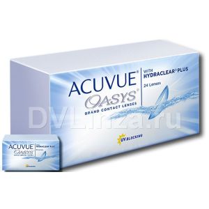 ACUVUE OASYS with HYDRACLEAR Plus (24шт)