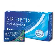AIR OPTIX plus HydraGlyde 6pk (ПОДАРОК Раствор Opti-Free Pure Moist 120ml)