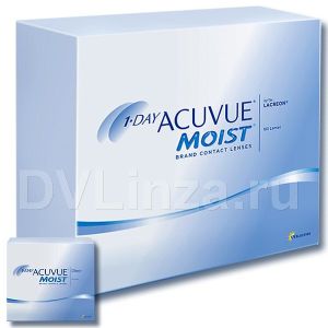 1-DAY ACUVUE MOIST with LACREON (180 шт)