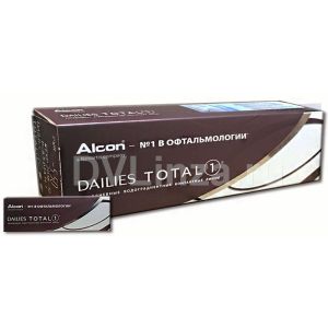 Alcon DAILIES TOTAL 1 (30 шт) + подарок 5 блистеров